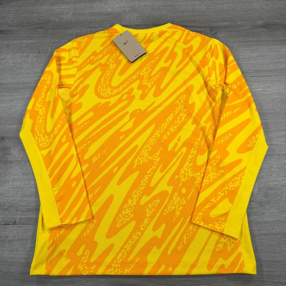Nike Youth Gardien V Goalkeeper Jersey size XL FD7481-719 Yellow NWT